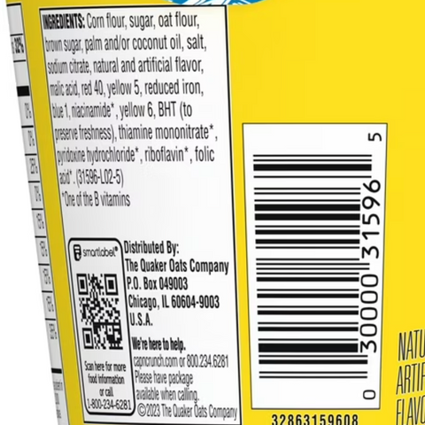 Cap'n Crunch Berries On the Go Cereal Cup, 1.3 oz