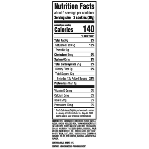 CHIPS AHOY! Chewy Cinnamon Bun Cookies, 9.58 oz