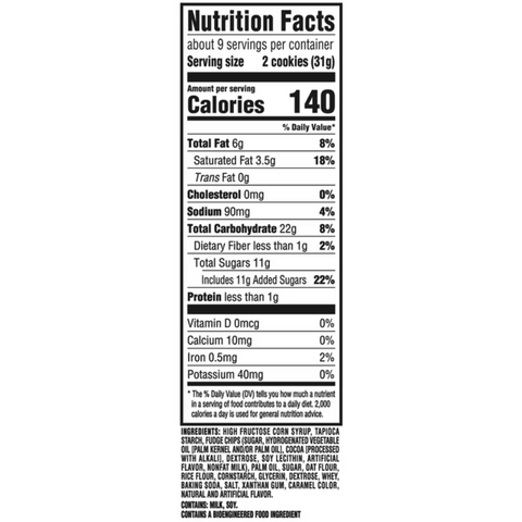 CHIPS AHOY! Chewy Gluten Free Fudgy Chocolate Chip Cookies, 9.75 oz