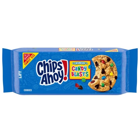 Candy Blast Chips Ahoy! Cookies, Family Size, 18.9 oz