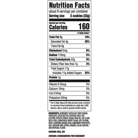 Original CHIPS AHOY! Gluten Free Chocolate Chip Cookies, 9.31 oz