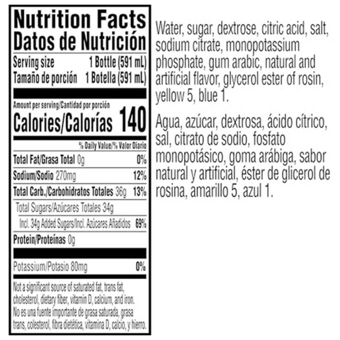 Gatorade Thirst Quencher Lime Cucumber Sports Drinks, 20 fl oz, 8 Count