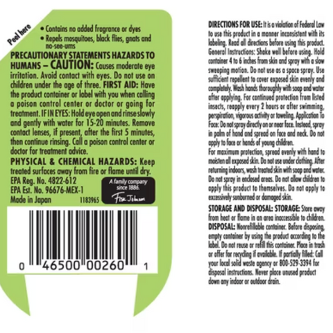 OFF! Botanicals Insect Repellent IV, Mosquito Repellent Spritz, Lasts Up To 2 Hours, 4 oz