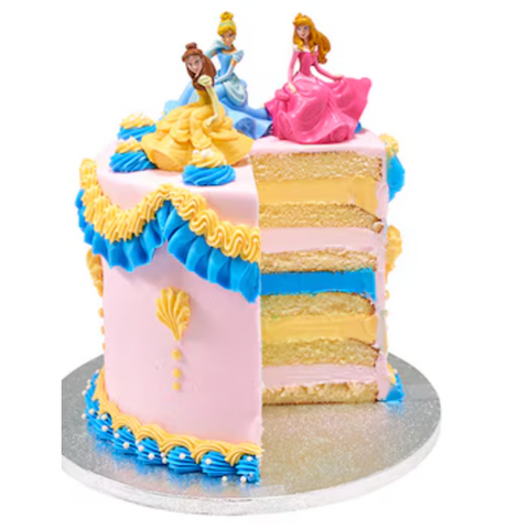 Enchanted Disney Princess Celebration Towering Tier Cake