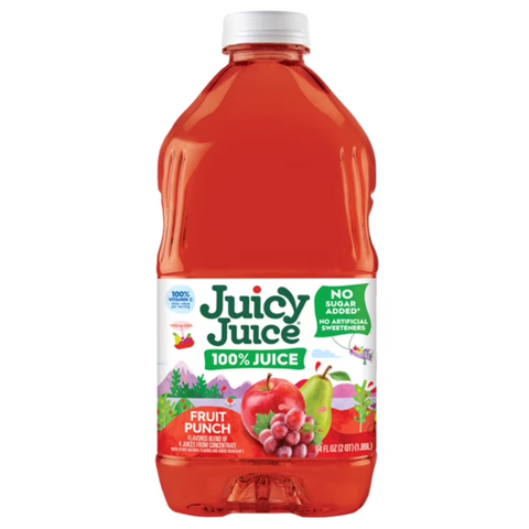 Juicy Juice 100% Juice, Fruit Punch, 64 fl oz