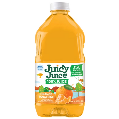 Juicy Juice 100% Juice, Orange Tangerine, 64 fl oz