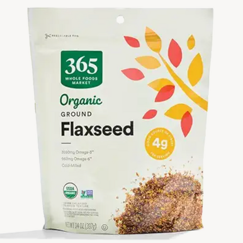 365 Flax Seed Ground Organic, 14 oz