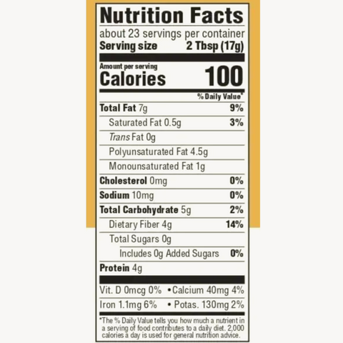 365 Flax Seed Ground Organic, 14 oz