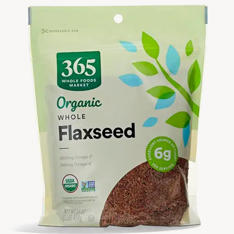 365 Flax Seed Whole Organic, 14 oz