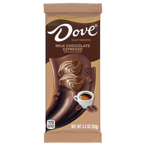 Dove Milk Chocolate Espresso Bar, 3.3 oz