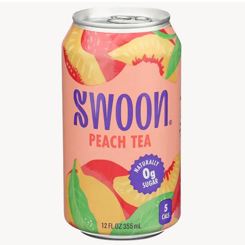 Swoon Sugar Free Peach Tea, 12 fl oz