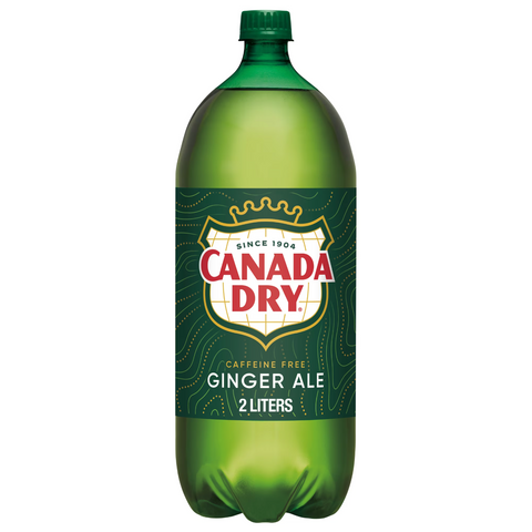 Canada Dry Ginger Ale Soda, 2 L Bottle