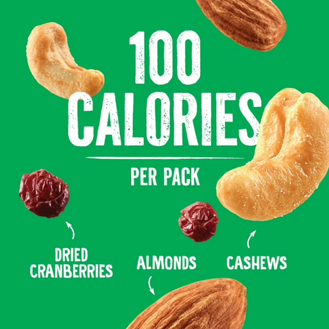 Emerald Nuts Cashews & Almonds Wth Dried Cranberries, 10 Count