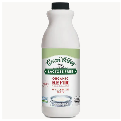 Green Valley Organic Whole-Milk Plain Lactose Free, 32 oz.