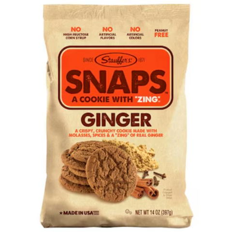 Stauffer's SNAPS Ginger Cookie, 14 oz.