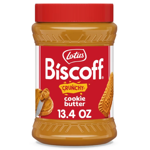 Lotus Biscoff Crunchy Cookie Butter, 13.4 oz.