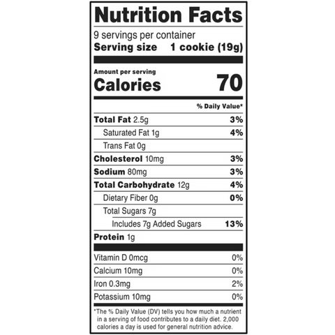 bettergoods Soft Baked Lemon Chiffon Cookies, 6 oz