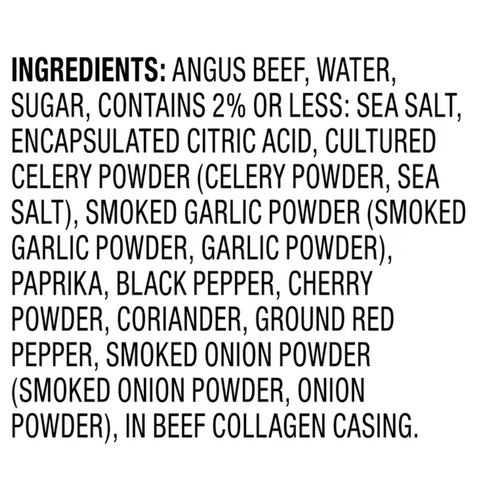 bettergoods Double Smoked Beef Sticks, 8 oz