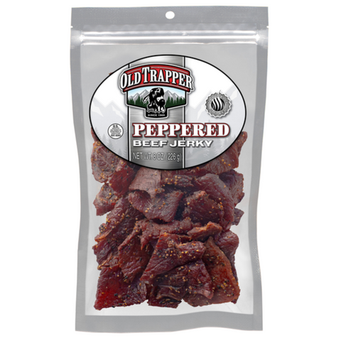 Old Trapper Peppered Beef Jerky, 10 oz