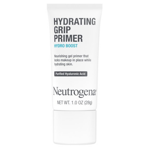 Neutrogena Hydro Boost Hydrating Grip Primer with Hyaluronic Acid, Makeup Primer, 1.0 oz