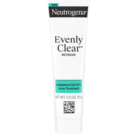 Neutrogena Evenly Clear Retinoid, Adapalene Gel 0.1%, 0.5 oz
