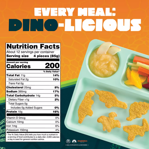 Yummy Dino Buddies Chicken Breast Nuggets, 35oz