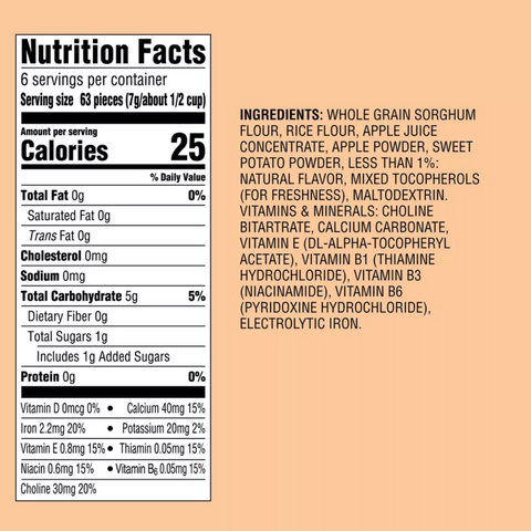 Good & Gather™ Puffs Apple & Sweet Potato Baby Food, 1.48oz