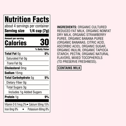 Good & Gather™ Organic Freeze-Dried Strawberry Banana Yogurt Bites, 1oz