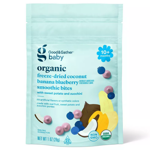 Good & Gather™ Freeze Dried Coconut Banana Blueberry Smoothie Bites, 1oz