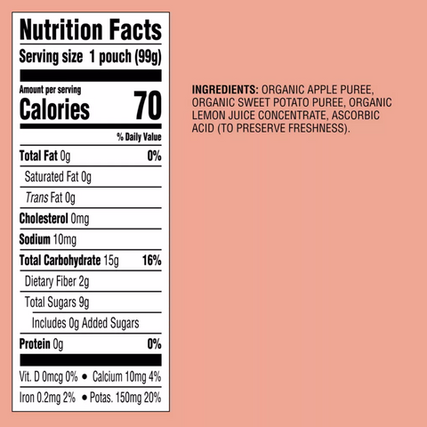 Good & Gather™ Organic Apple Sweet Potato Baby Food Pouch, 3.5oz