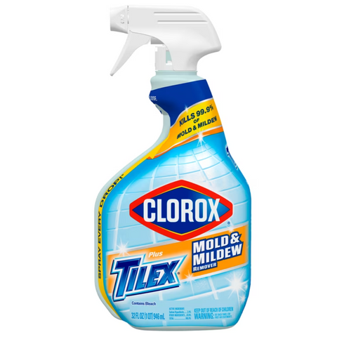 Clorox Mold & Mildew Remover Plus Tilex Bathroom Cleaner Spray, 32 fl oz