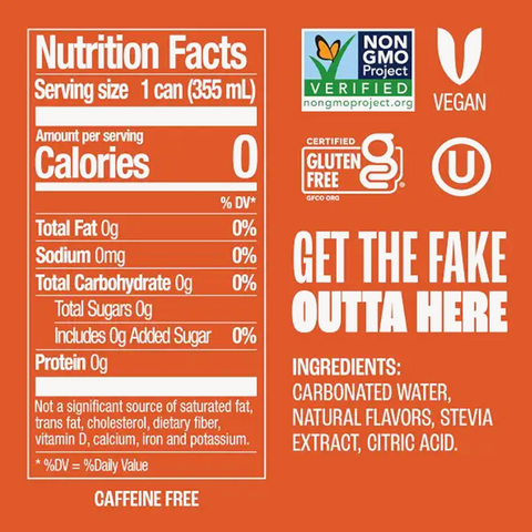 Zevia Zero Sugar Soda, Ginger Root Beer, 12 fl oz. 12 Count