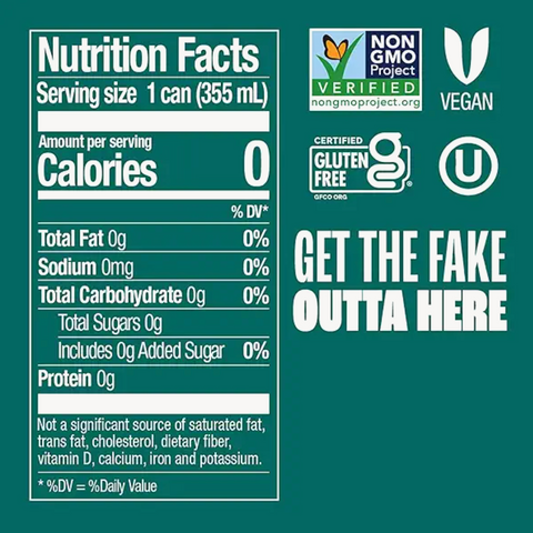 Zevia Zero Sugar Soda, Variety Pack, 12 fl oz. 12 Count