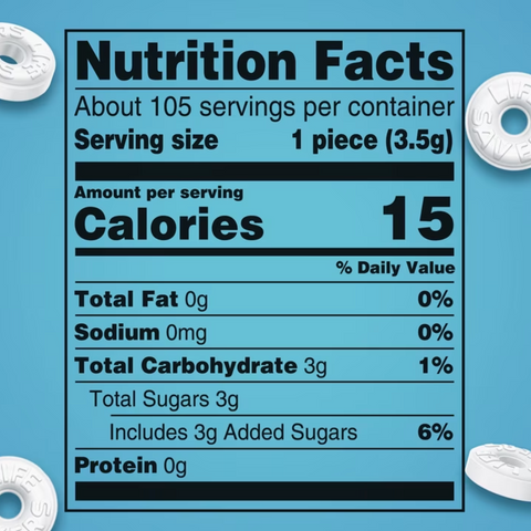 Life Savers Pep-O-Mint Breath Mints Hard Candy, Sharing Size, 13 oz