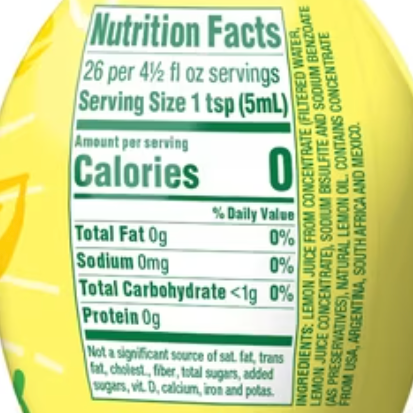 Lemon Juice, 4.5 fl oz