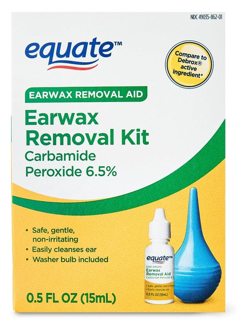 Equate Ear Wax Removal Aid, 0.5 oz