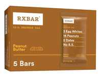 RXBAR Protein Bars, Peanut Butter, 5 Ct