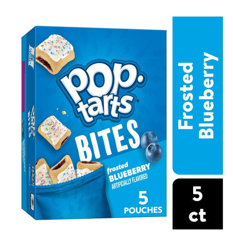 Pop-Tarts Baked Pastry Bites, Frosted Blueberry, 7 oz, 5 Count