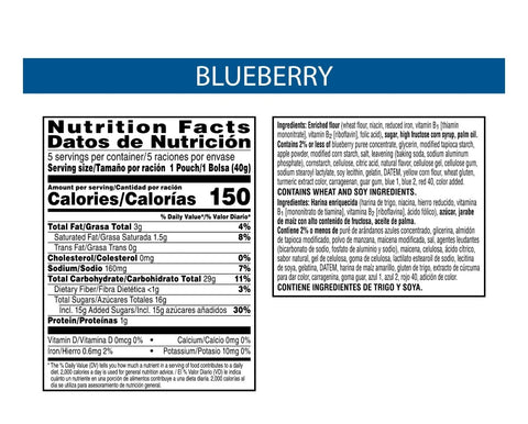 Pop-Tarts Baked Pastry Bites, Frosted Blueberry, 7 oz, 5 Count