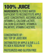 Apple & Eve 100% Apple Juice, 6.7 Fl. Oz., 8 Count