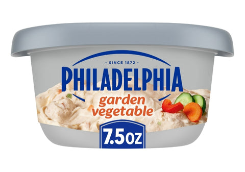 Philadelphia Garden Vegetable Cream Cheese 7.5 oz