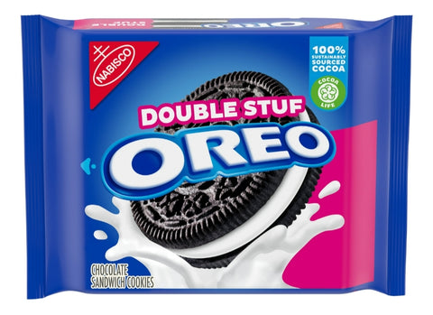 Oreo Double Stuf Chocolate Sandwich Cookies, 14.03 oz.