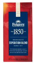 1850 Expedition Blend Coffee, Medium Roast Ground Coffee, 12 oz.