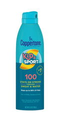 Coppertone Kids SPF 100, Sport Sunscreen Water Resistant Spray, 5.5 oz
