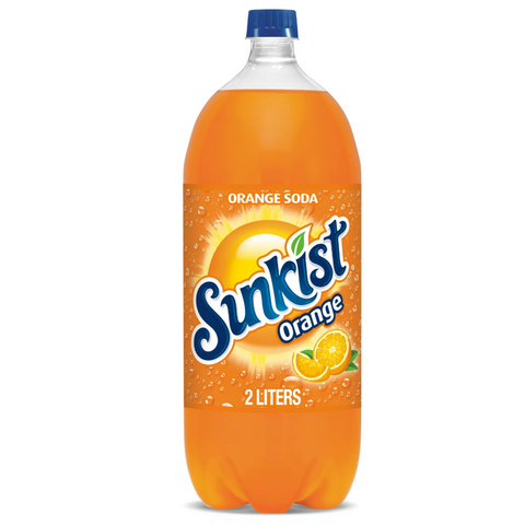 Sunkist Orange Soda, 2L Bottle