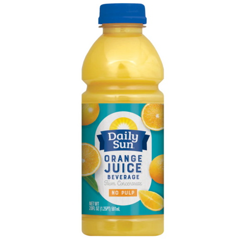 Daily Sun Orange Juice, 20 oz