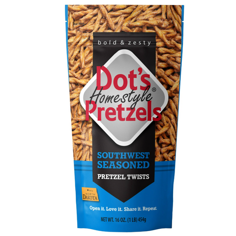 Dot's Homestyle Pretzels Southwest Seasoned Pretzel Twists, 16 oz