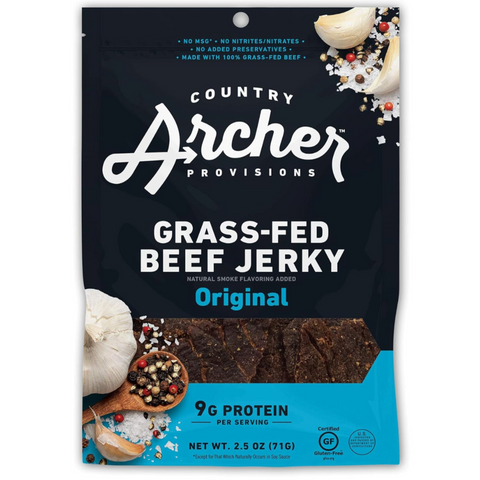 Country Archer Beef Jerky, Original, 2.5 oz.