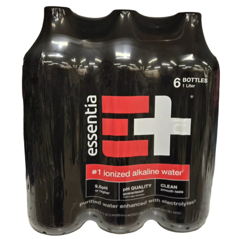 Essentia Water, 1L Bottles, 6 Count