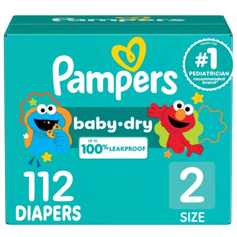 Pampers Baby Dry, Size 2